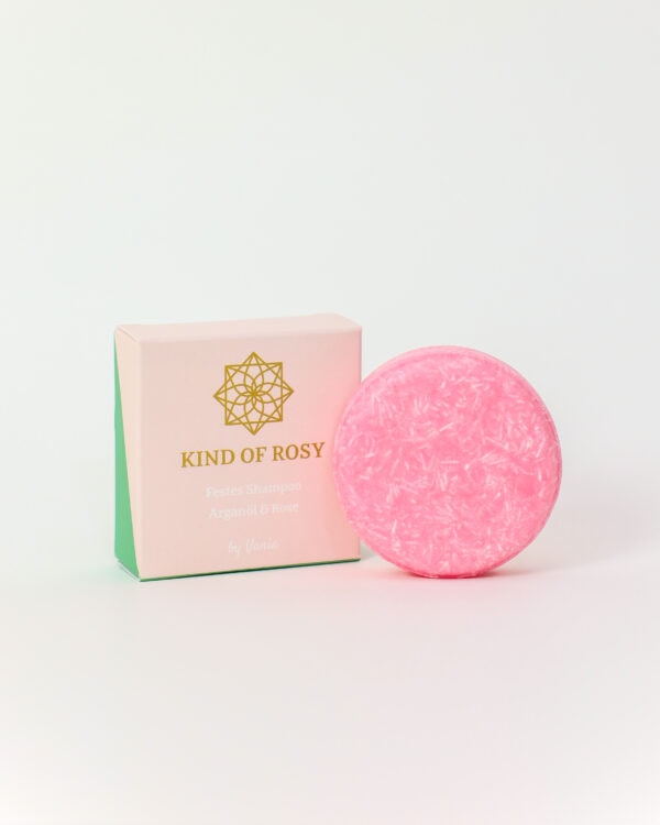 Festes Shampoo: Arganöl & Rose – Bild 2