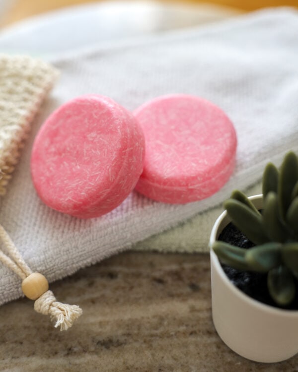 2er Set Festes Shampoo: Arganöl & Rose – Bild 3