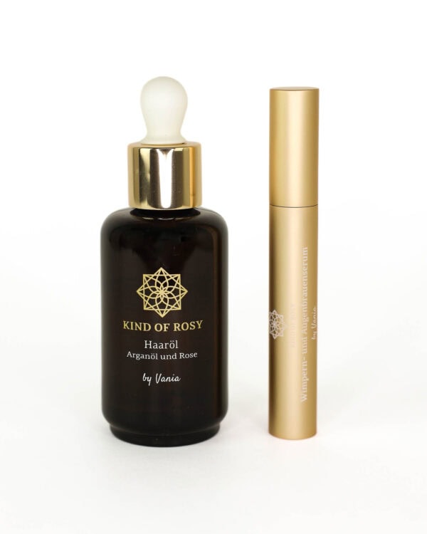 Set: Haaröl (50ml), Wimpern- und Augenbrauenserum